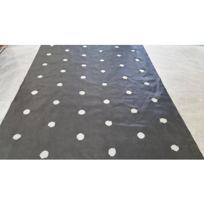 Agrowłóknina 80g z otworami 6 rzędów naprzemiennie 1,6m x 50mb SAŁATA